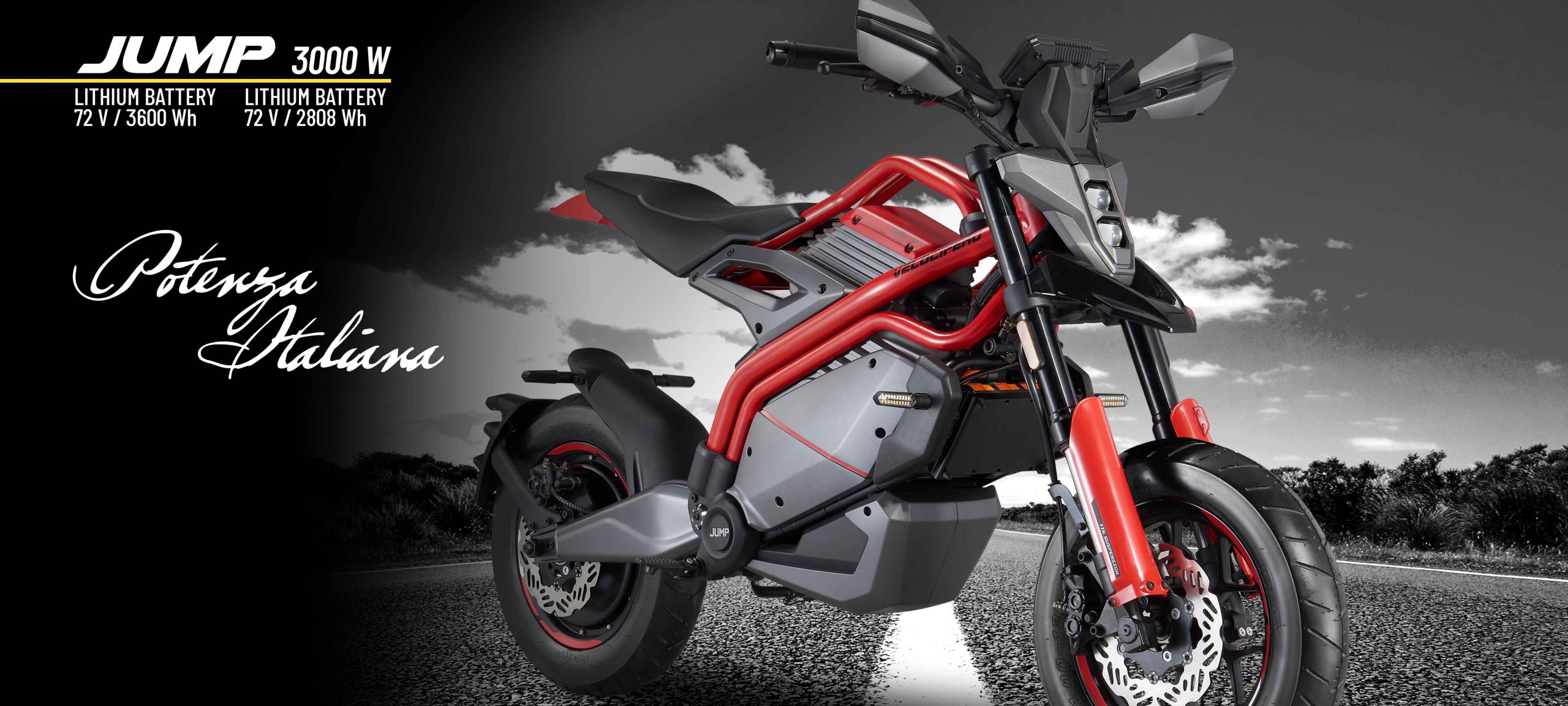 Jump Velocifero electric motorcycles 