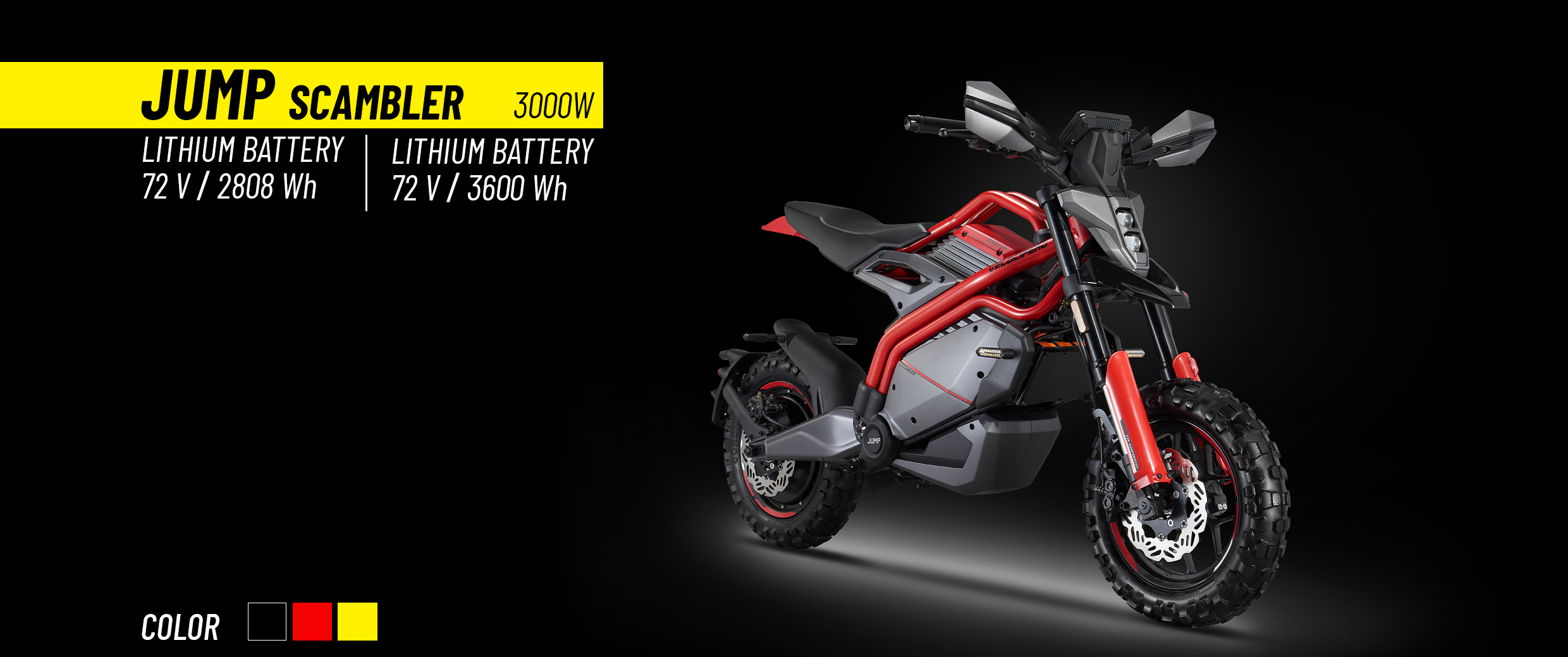 Jump Velocifero electric motorcycles 