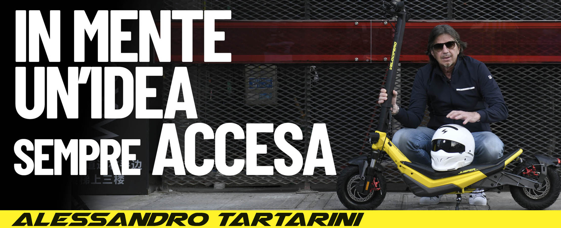 Alessandro Tartarini velocifero scooter